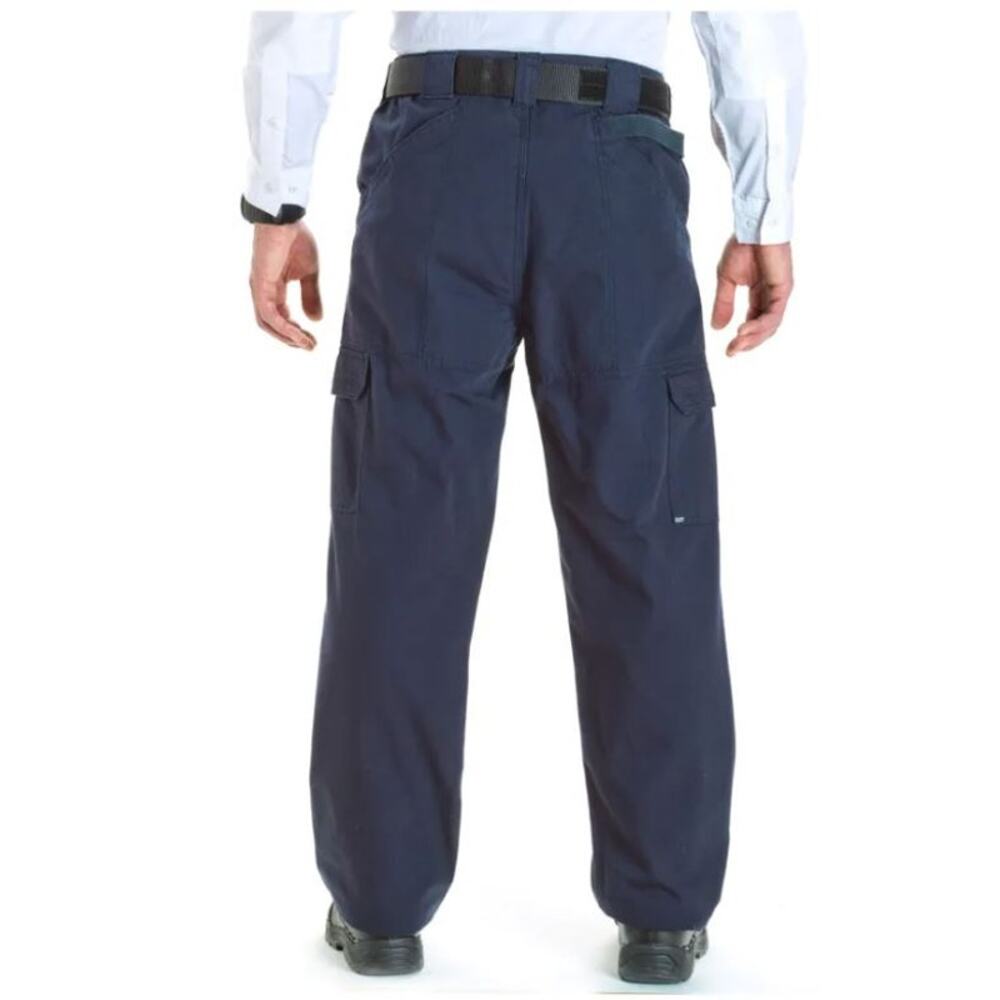 5.11 Tactical Mid Rise Regular Fit Cotton Canvas Cargo Pants Blue Mens Sz 30x34 - Picture 2 of 11